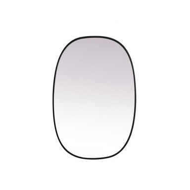 Newtown Esplanade 27 Inch Metal Frame Oval Mirror by Bailey Street Home - 779-BEL-1292449