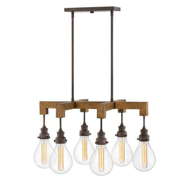 Glen West 6 Light Large Chandelier by Bailey Street Home - 81-BEL-2885309