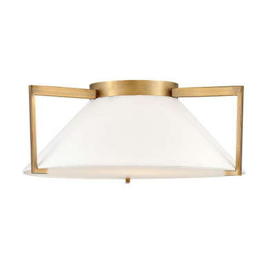 Howden Garden 16W 1 LED 20 Inch Wide Flush Mount by Bailey Street Home - 81-BEL-3087857