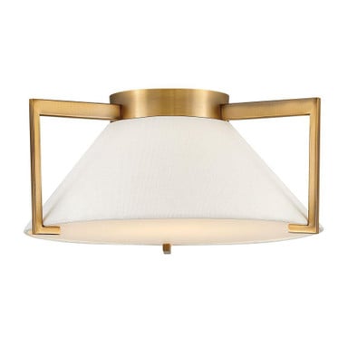 Howden Garden 16W 1 LED 15.75 Inch Wide Flush Mount by Bailey Street Home - 81-BEL-3087855