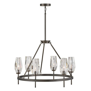 Scholars Estate 6 Light Large Chandelier by Bailey Street Home - 81-BEL-4528776