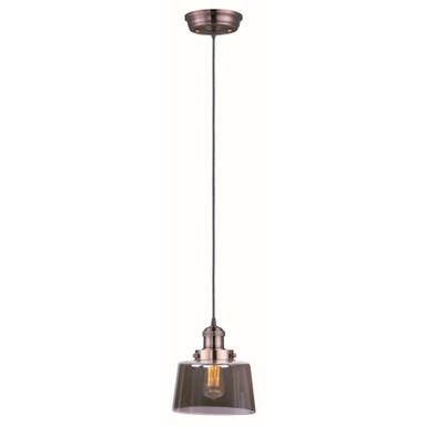 Ocean Springs 1 Light Small Pendant 9.25 Inch Tall by Bailey Street Home - 93-BEL-1309413