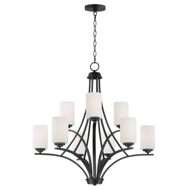 Heathfields 9 Light Large 2 Tier Chandelier by Bailey Street Home - 93-BEL-1284087