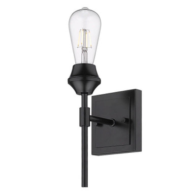 Ormond 1 Light Vanity Light by Golden - 2120-BA1