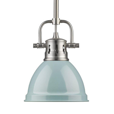 Duncan 1 Light Small Pendant 8.38 Inch Tall by Golden - 3604-M1L