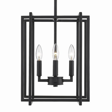 Tribeca 4 Light Mini Chandelier by Golden - 6070-4