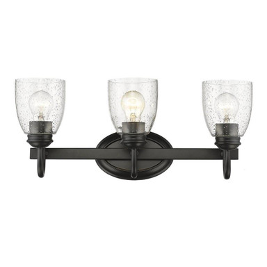 Parrish 3 Light Vanity Light by Golden - 8001-BA3