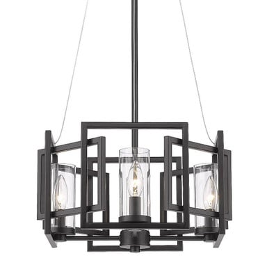 Marco 4 Light Large Pendant by Golden - 6068-4P