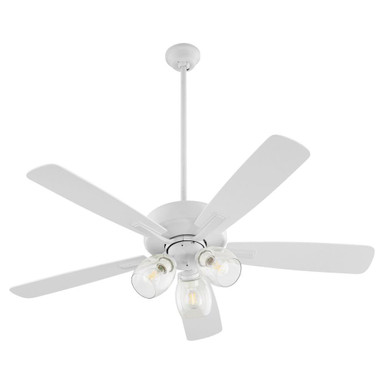 Ovation 5 Blade Ceiling Fan with 3 Light Kit 52 Inch Wide by BSH - 183-BEL-1367003