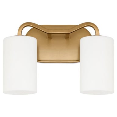 Thorne Paddock 2 Light Bath Vanity 9 Inch Tall and 13.25 Inch Wide by BSH - 183-BEL-1367018