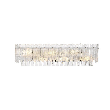 The Courtyards 6 Light Wall Sconce 7 Inch Tall and 27 Inch Wide by BSH - 390-BEL-1366218