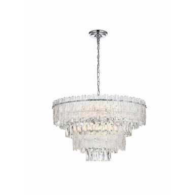The Courtyards 8 Light Chandelier 15 Inch Tall and 25 Inch Wide by BSH - 390-BEL-1366210