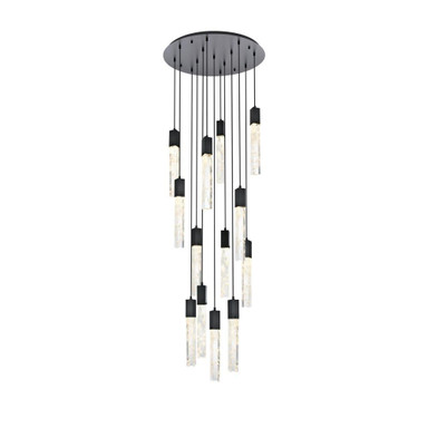 Brookfield Willows 6.5W 13 LED Chandelier 19 Inch Tall and 30 Inch Wide by BSH - 390-BEL-1366233