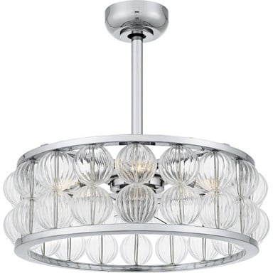 Alemoor Park 4 Light Fandelier 9.75 Inch Tall and 23 Inch Wide by BSH - 71-BEL-1363714