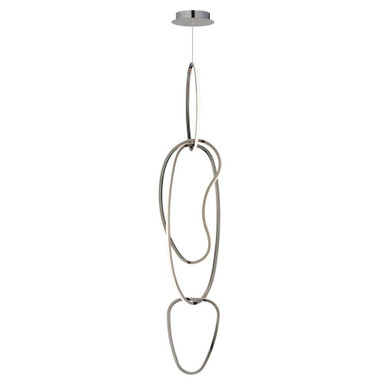 Westbury Circle 240W 4 LED Light Medium Pendant by BSH - 2518_174-BEL-1342759