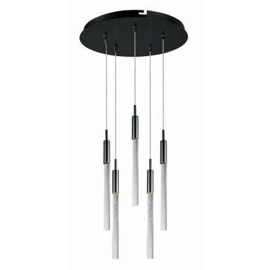 Scepter 37.5W 5 LED Light Medium Pendant by ET2 - E32775AS