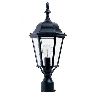 Brookside Warren One Light Outdoor Pole/Post Lantern 9.5 x 21 inches by BSH - 93-BEL-214013