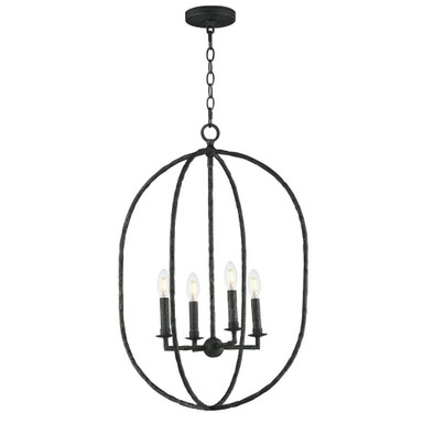 Chartwell Court 4 Light Pendant 28.25 Inch Tall and 20 Inch Wide by BSH - 93-BEL-1377259
