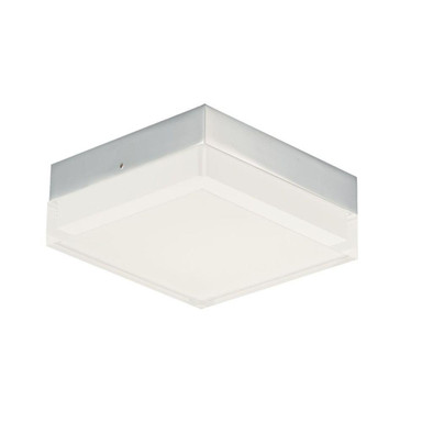 Illuminaire II 12.5W 1 LED 4.75 Inch Wide Square Flush Mount by BSH - 93-BEL-882581