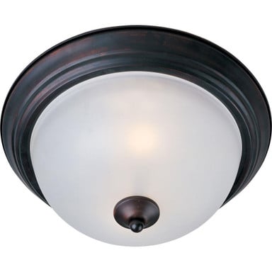 Essentials 583X 3 Light 15.5 Inch Wide Transitional Flush Mount by Maxim - ESS-3FM