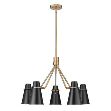Reeva 5 Light Large Chandelier by Golden - 2122-5