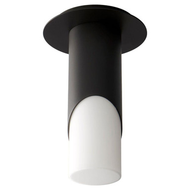 Ellipse 6.1W 1 LED Small Flush Mount 9.25 Inch and 5.88 Inch Wide by Oxygen - 3-353