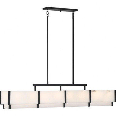 Orleans 8 Light Modern Linear Chandelier by Savoy House - 1-2332-8
