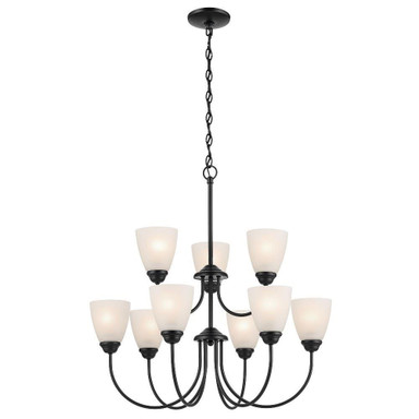 Jolie 9 Light Large 2 Tier Chandelier by Kichler - 43639