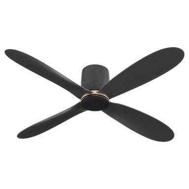 Myriad 4 Blade Flush Mount Ceiling Fan 56 Inches Wide by Oxygen - 3-124