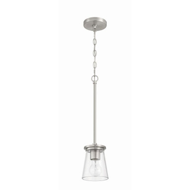 Connell 1 Light Mini Pendant 20 Inch Tall and 5 Inch Wide by Craftmade - 60491
