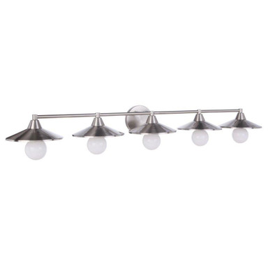 Isaac 5 Light Vanity Light by Craftmade - 12546