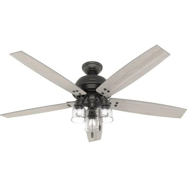 Churchwell Ceiling Fan with LED Light Kit  60 Inches Wide by Hunter Fans - 51199