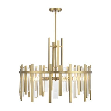 Guillford 6 Light Pendant 26 Inch Tall and 30 Inch Wide by Savoy House - L7-3002-6