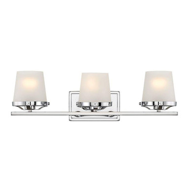 Klein 3 Light Bath Vanity 7.25 Inch Tall and 24 Inch Wide by Savoy House - L8-5250-3