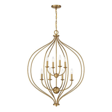 Orchid 8 Light Pendant 42 Inch Tall and 32 Inch Wide by Savoy House - L7-1299-8