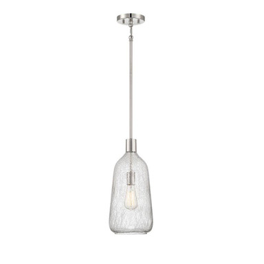 Adair 1 Light Pendant 17 Inch Tall and 8 Inch Wide by Savoy House - L7-4801-1