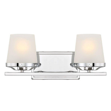 Klein 2 Light Bath Vanity 7.25 Inch Tall and 15.5 Inch Wide by Savoy House - L8-5250-2