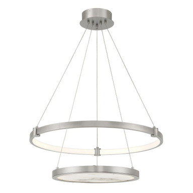Mayer 50W 1 LED Chandelier 10 Inch Tall and 28 Inch Wide by Savoy House - L7-7120-50