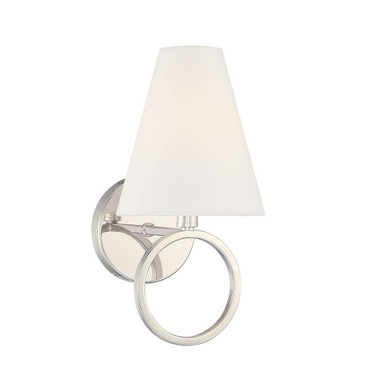 Compton 1 Light Wall Sconce 11.75 Inch Tall and 6 Inch Wide by Savoy House - L9-9150-1