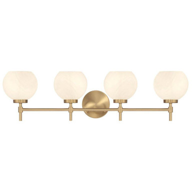 Hannah 4 Light Bath Vanity 8 Inch Tall and 32 Inch Wide by Savoy House - L8-9621-4