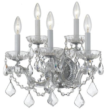 Barclay Avenue 5 Light Candle Style Wall Sconce by Bailey Street Home - 49-BEL-406396