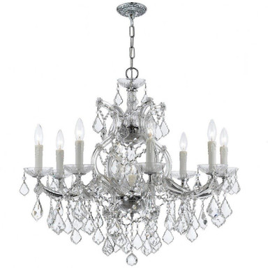 Maria Theresa 9 Light Medium Chandelier by Crystorama - 4408
