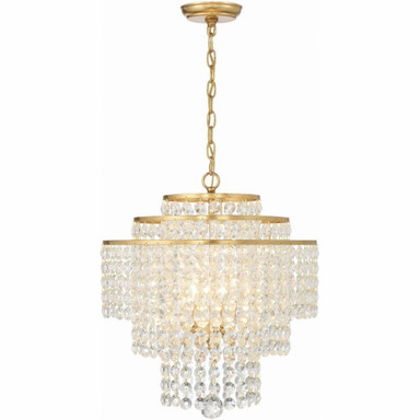 Fosse Glen 4 Light Small Chandelier by Bailey Street Home - 49-BEL-1280112
