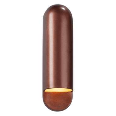 Ambiance 24W 2 LED Capsule ADA Wall Sconce 20 X 5 Wide by Justice Design - CER-5630-LED2