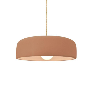 Radiance 1 Light Spire Pendant 3.75 Inch and 10 Inch Wide by Justice Design - CER-6571