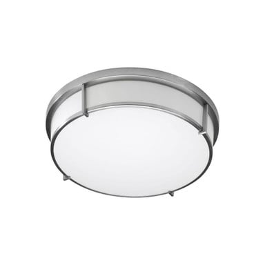 Io 10.1W 2 LED Flush Mount 4 Inch Tall and 17 Inch Wide by Oxygen - 3-689