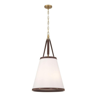 Callahan 4 Light Pendant 34.25 Inch Tall and 18 Inch Wide by Crystorama - CAL-2405