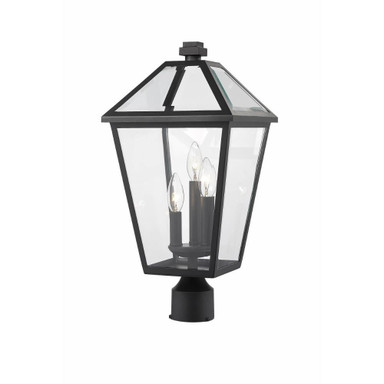 Keats Cloisters 3 Light Outdoor Post Mount by Bailey Street Home 1002090 - 372-BEL-1002090
