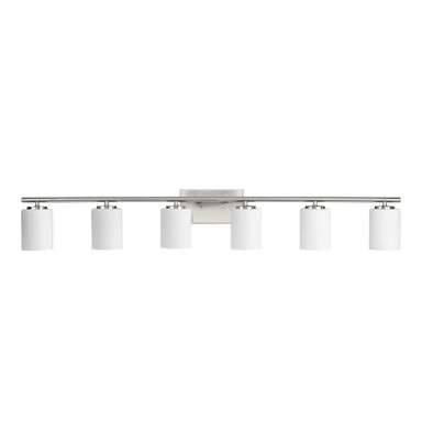 Replay 6 Light Vanity Light by Progress - P300385