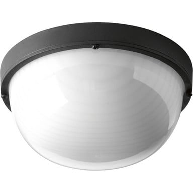 Bulkheads 1 LED Aluminum 9.5 Inch Wide Outdoor Flush Mount by Progress - P3648